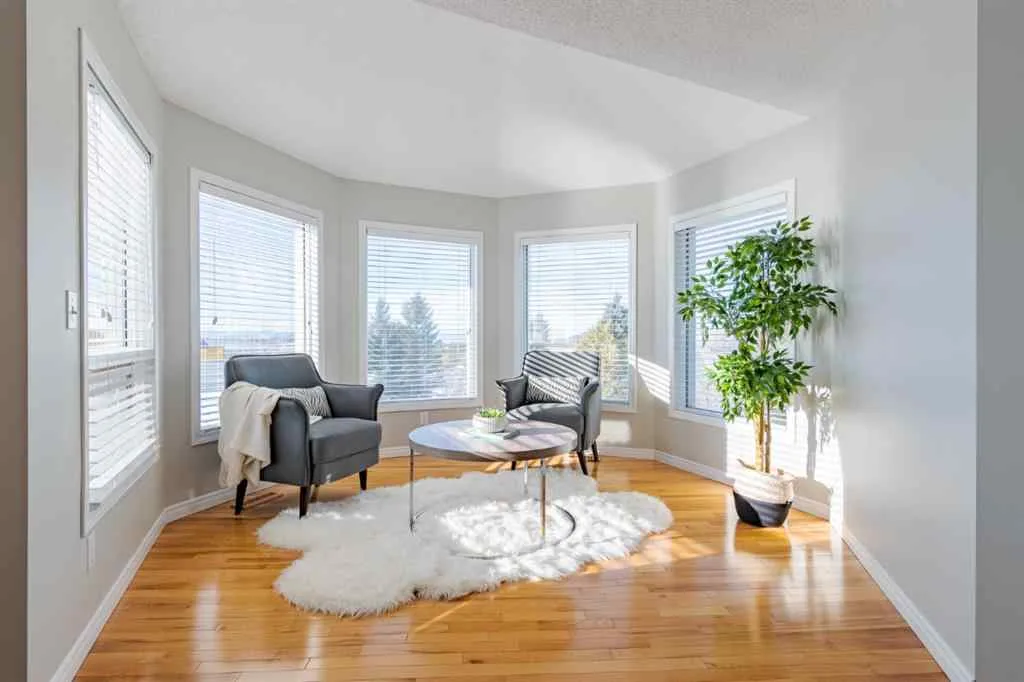 Completed sunroom from the same interior painting project